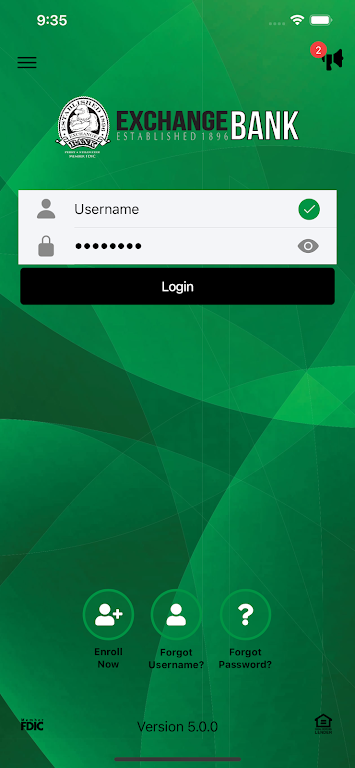 EZ Mobile Banking Screenshot1