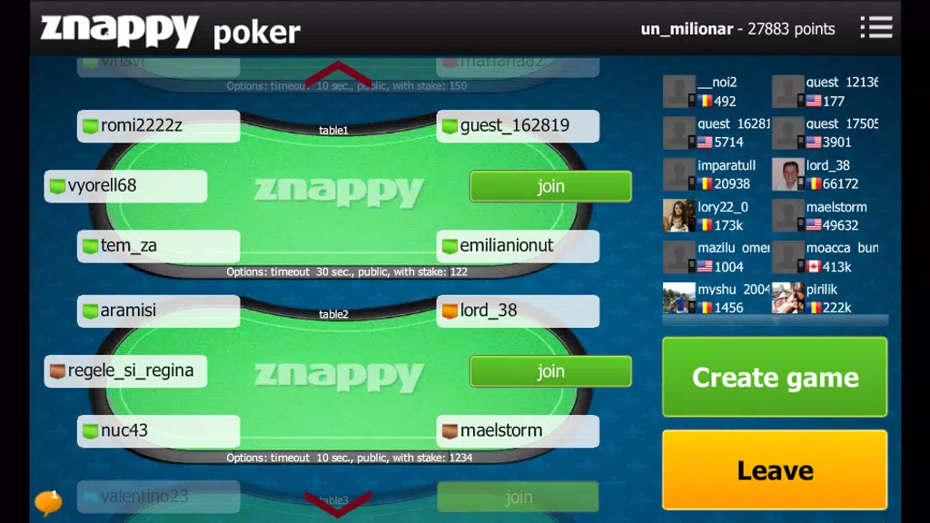 Poker Znappy Screenshot2