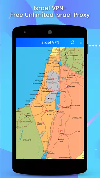 Israel VPN-Free Unlimited Israel Proxy Screenshot2