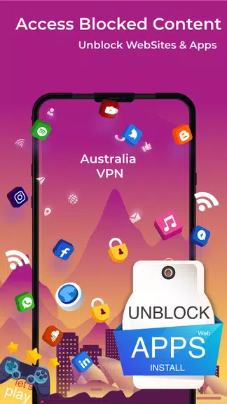 Australia VPN - Free VPN Proxy Server & Secure Screenshot4