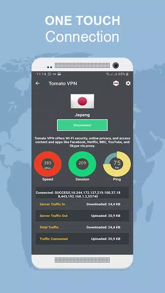 VPN Tomato | Unblock & Unlimited Proxy Screenshot3