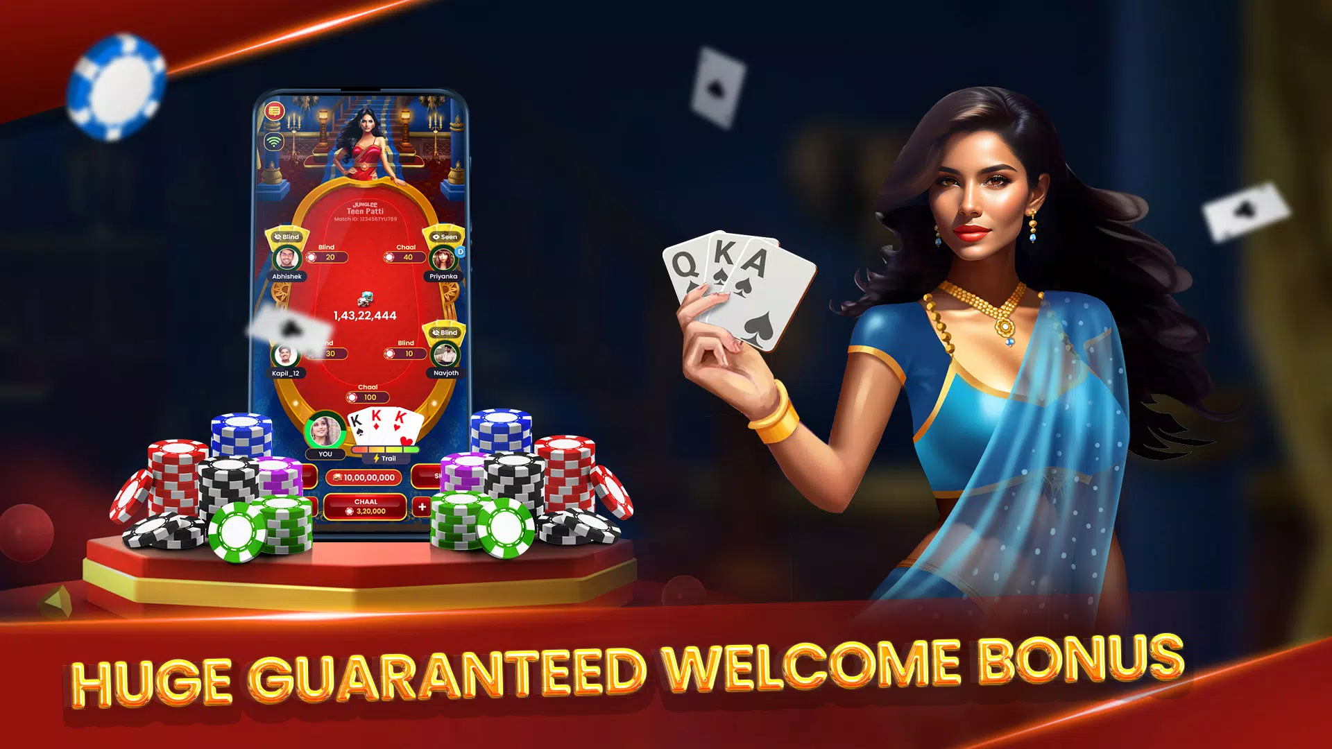 Teen Patti Poker - Flash (3D) Screenshot1