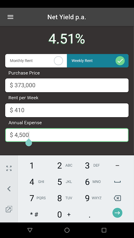 Property Calculator Screenshot4