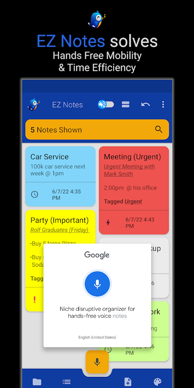 EZ Notes – Notes Voice Notes Mod Screenshot1