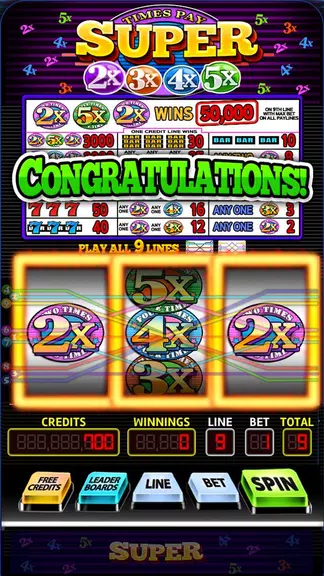 Super Slots- 2 3 4 5 Times Pay Screenshot1