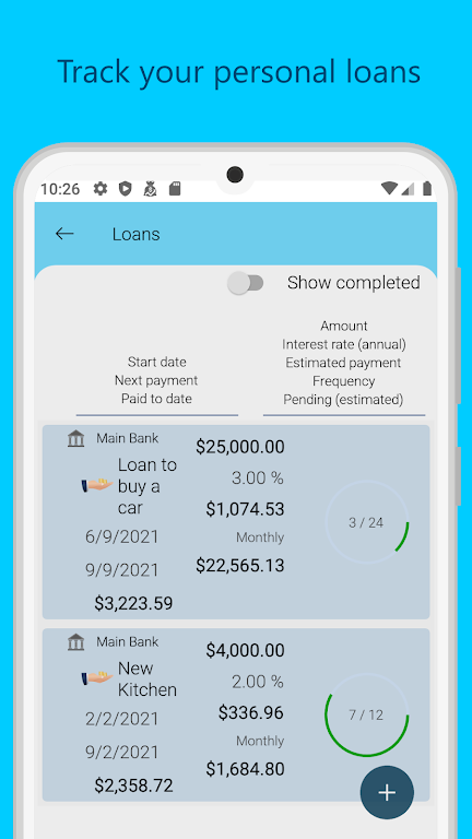 Saru - Expenses and Money Screenshot4