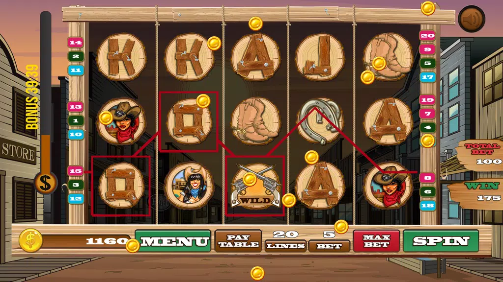 Wild West - Slot Machine Screenshot3