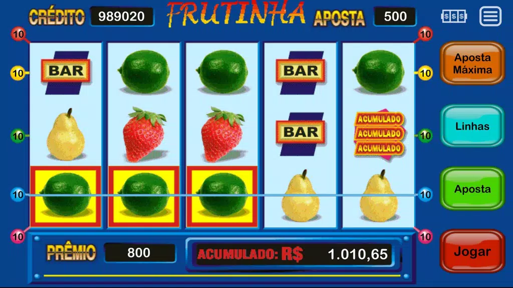 Frutinha Caça Níquel Screenshot1