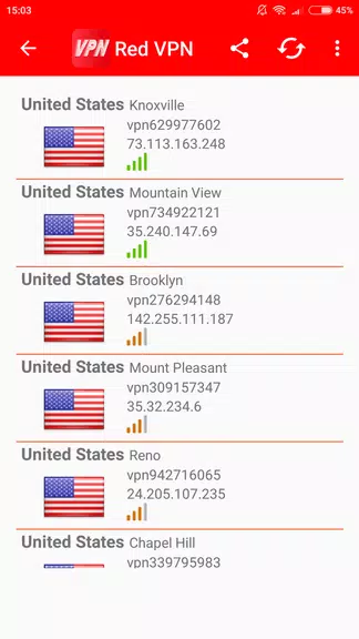 Red VPN - Unlimited Lifetime V Screenshot3