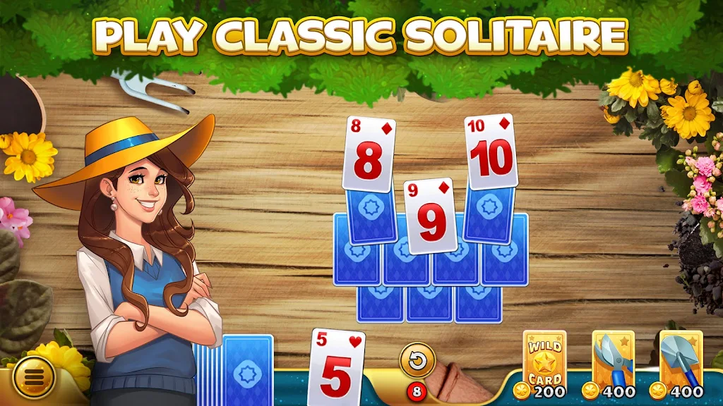 Solitales: Classic Spider & Pyramid Solitaire Game Screenshot1