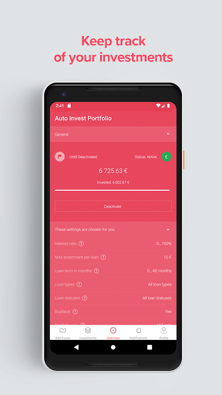 Swaper - P2P Investing App Screenshot3