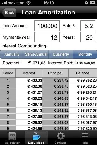 Financial Calculator Trial Screenshot4