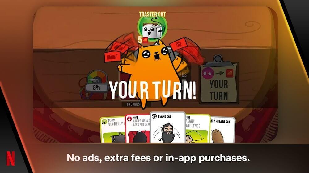 NETFLIX Exploding Kittens Screenshot1