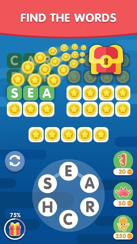 Word Search Sea Screenshot4