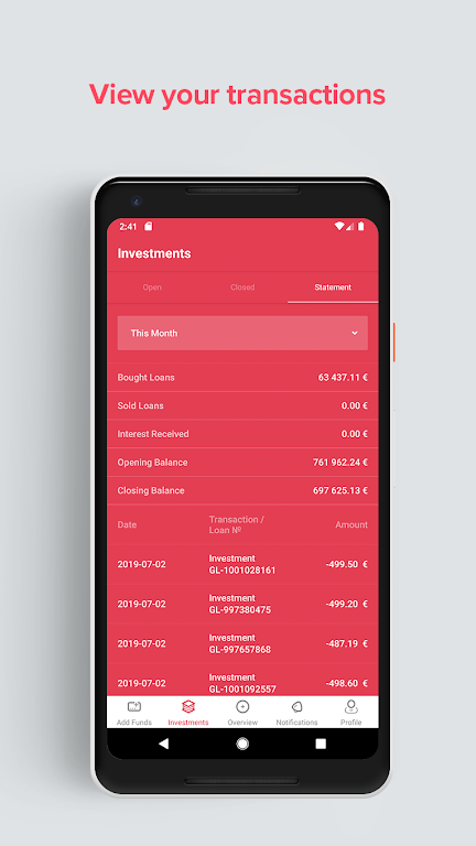 Swaper - P2P Investing App Screenshot4