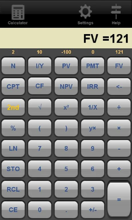 Financial Calculator Trial Screenshot1