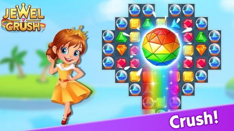 Jewel Crush – Match 3 Legend Screenshot1