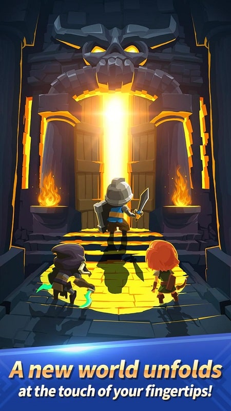 Dungeon Tactics: AFK Heroes Screenshot1