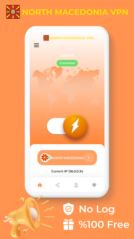 North Macedonia VPN -  Proxy Screenshot1