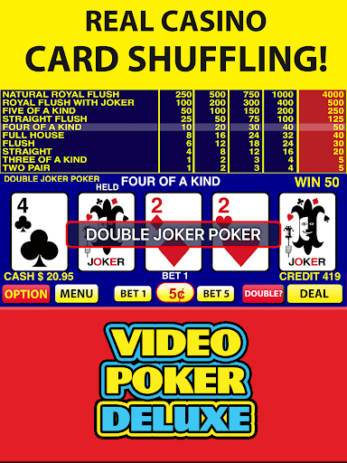 Video Poker Deluxe Screenshot1