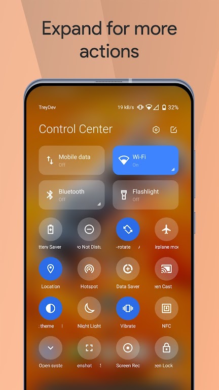 Mi Control Center Mod Screenshot4