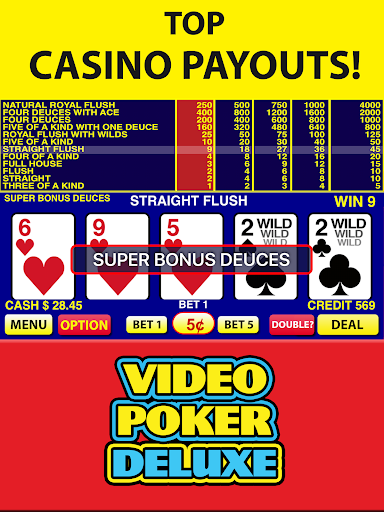 Video Poker Deluxe Screenshot3