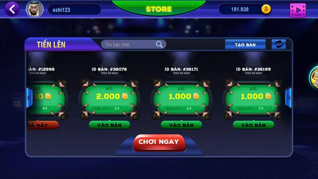 Game Bai 52Fun - Game  danh bai doi thuong Online Screenshot4