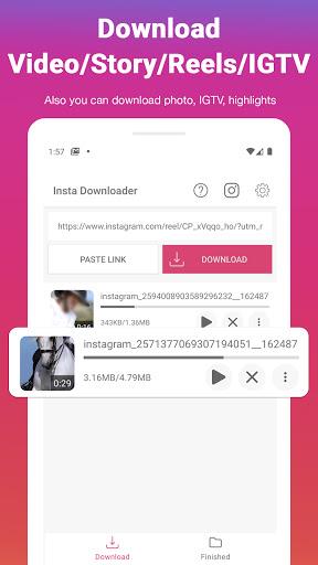 Video Downloader For Insta - IG Stories, Reels Screenshot1