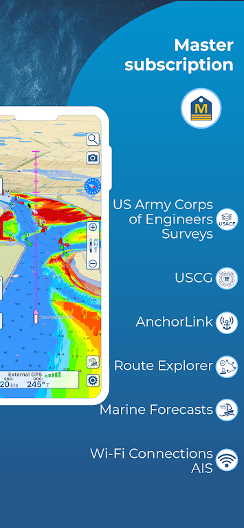 Aqua Map Marine – Boating GPS Mod Screenshot4