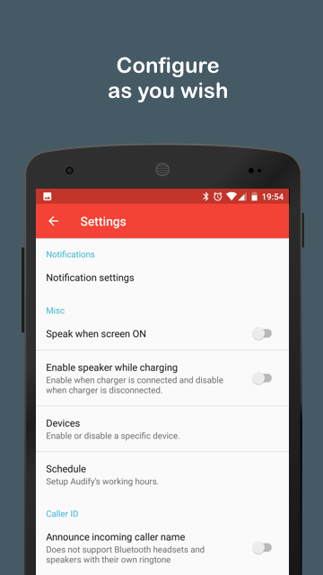 Audify – Notification Reader Mod Screenshot4