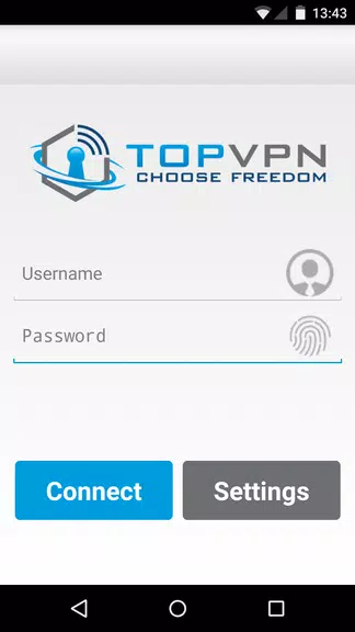 Top VPN - Choose freedom! Screenshot1