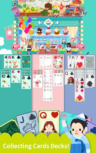 Solitaire Cooking Tower - Top Card Game Screenshot2