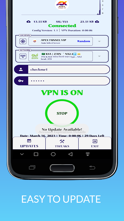 APEX TUNNEL VPN Screenshot1