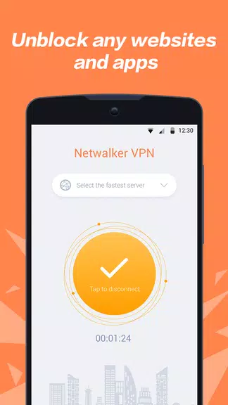 Netwalker VPN: Free Unlimited Proxy, Private WiFi Screenshot3