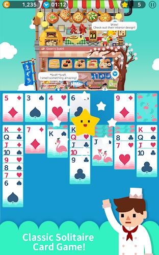 Solitaire Cooking Tower - Top Card Game Screenshot3