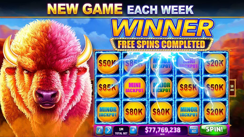 Slots Crush - Free Vegas Casino Slot Games Screenshot1