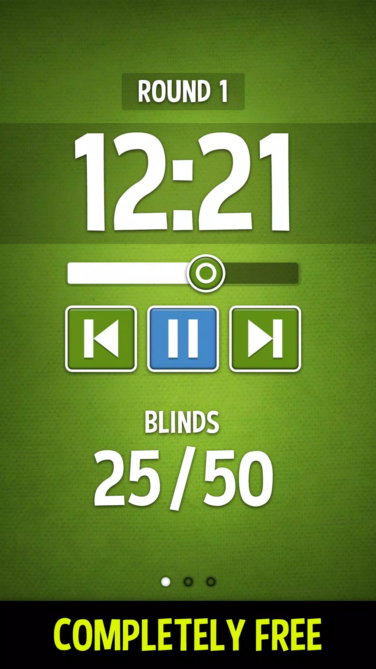 Poker Blind Timer Screenshot1