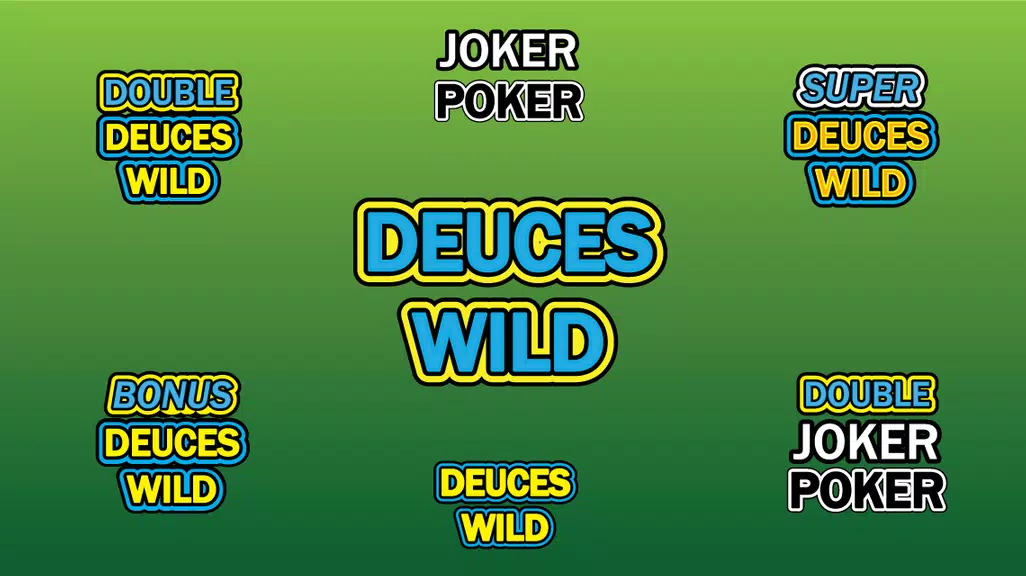 Deuces Wild Poker OFFLINE FREE Screenshot2