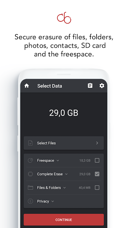 Data Eraser App – Wipe Data Mod Screenshot2