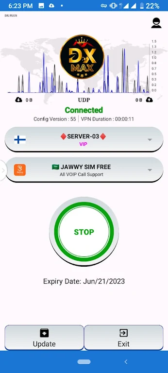 DX MAX UDP - Secure & Fast VPN Screenshot2