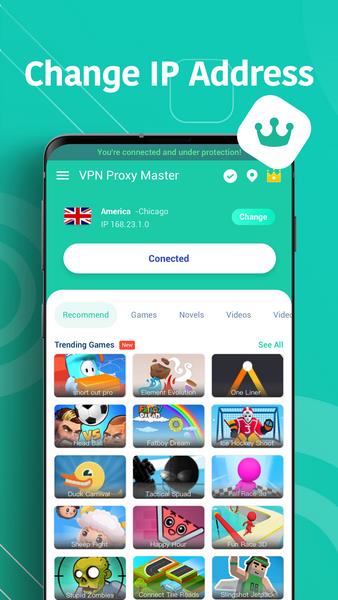 VPN Master:Free Unblock Proxy Screenshot2