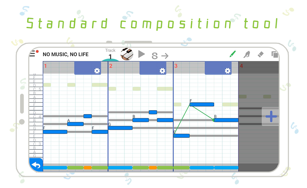 3 Minutes Music Composition – MusicLine Premium Mod Screenshot1