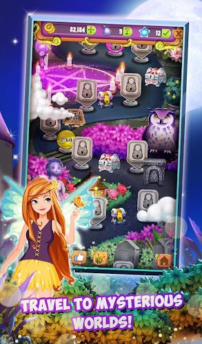 Mahjong Solitaire: Moonlight Magic Screenshot1