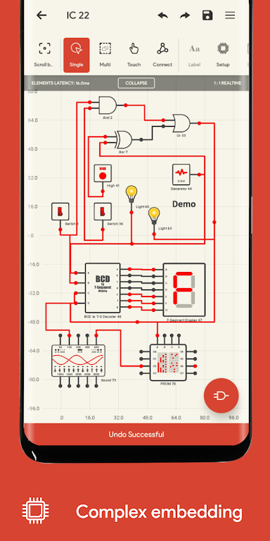 Logic Circuit Simulator Pro Mod Screenshot2