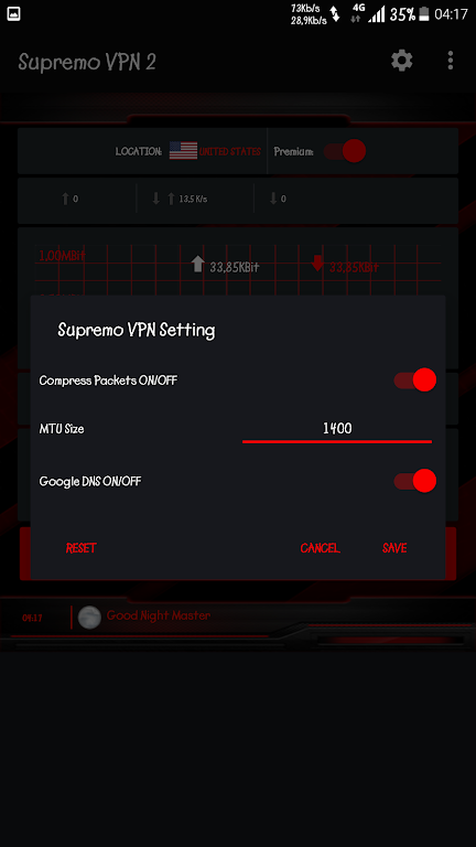 Supremo VPN Screenshot1