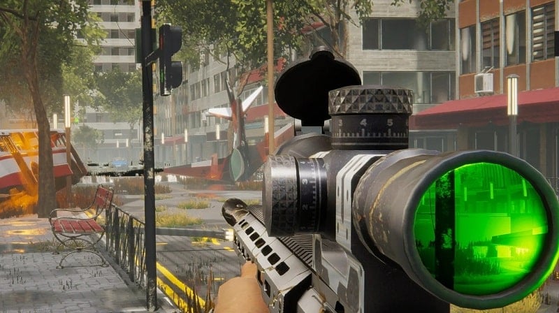 SNIPER ZOMBIE 3D Screenshot1