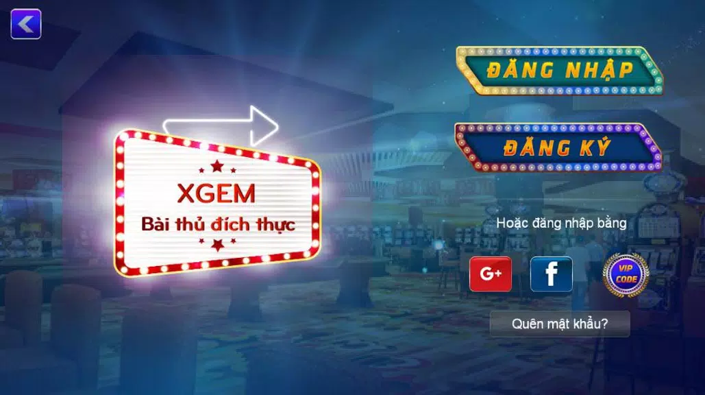 XGEM Game đánh bài đổi thưởng online Hot nhất 2017 Screenshot1