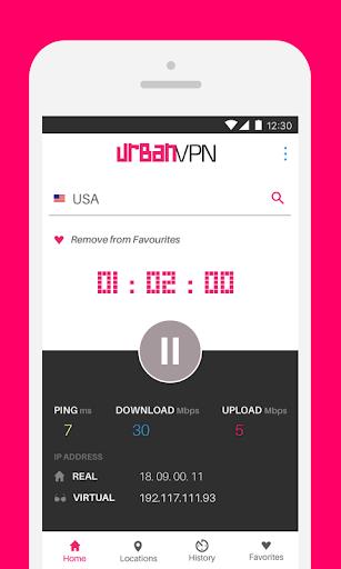 Urban Free VPN Proxy Unblocker - Best Android VPN Screenshot3