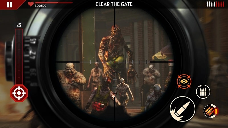 SNIPER ZOMBIE 3D Screenshot4