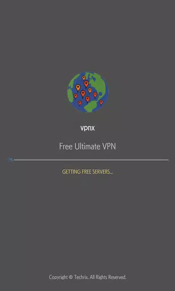 vpnx Super-lite-Free unlimited VPN Client Screenshot1